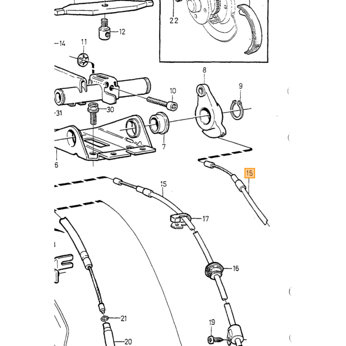 Volvo klemme Volvo varenr. 9162255