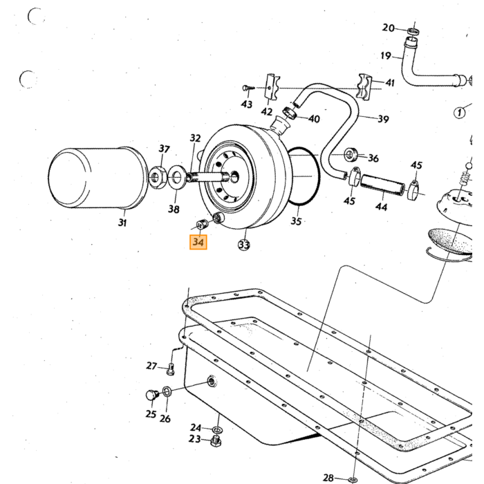 Volvo stik Volvo varenummer 952070
