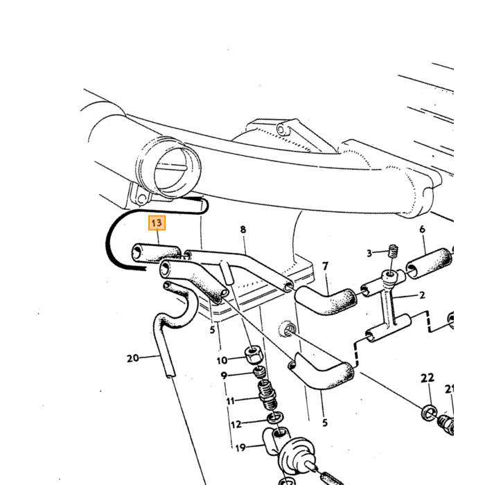 Volvo Spring Revet Volvo varenr. 955917