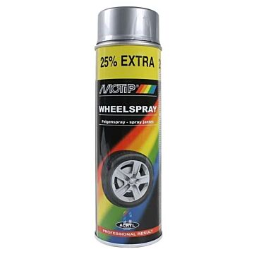Spuitbus Velgenspray ( zilver ) 420 ml