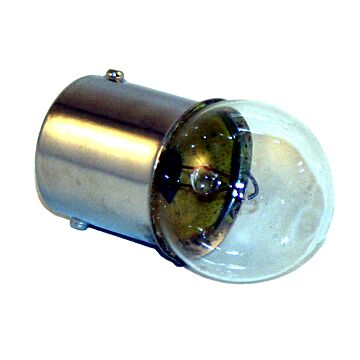Lamp 6 volt bol 5 wat bajonet oa Kentekenverlichting 15mm diam