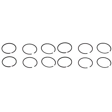 Zuigerveer set B21A+B21E+B21F 1.00 1.75-2.00-4.00 (voor 4 zuigers)