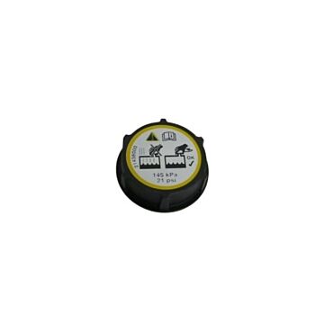 Dop expansietank 1.5 bar geel  C30  C70 (2006-)  Polestar 1  S40  V50 (2004-)  S60 (2011-2018)  S60 CC (-2018)  S80 (2007-)  S90  V90 (2017-)  V40 (2013-)  V40 CC  V60 (2011-2018)  V60 CC (-2018)  V70  XC70 (2008-)  XC60 (-2017)  XC90 (2016-)