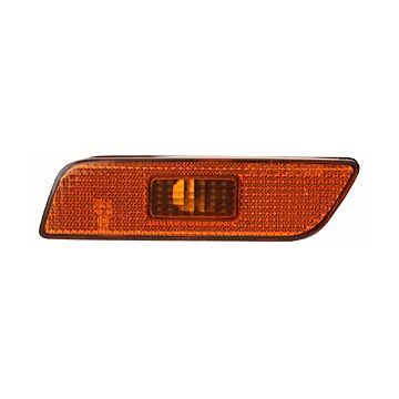 Bumper lamp links S80 oranje