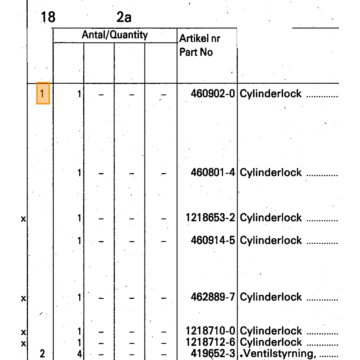 Vliegwiel B18+B20 gebruikt gevlakt  1973+ 8 gaats