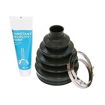 Rubber hoes aandrijfas buitenste C70-2005 V40 S40-2004 S60-2009 S70+V70-2008 S80-2006 V70 zonder turbo D 26x85 L 112 