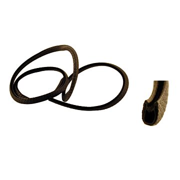 Plastic profiel (kantprofiel) strip voor o.a. stoel kofferbakrand ea 672172 per meter rand open dak schuifdak 740 760 940 960 rubber rand