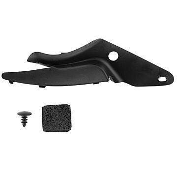 Dakrand Goot rail sier strip voor rechts S60 V70 Xc70  voor hoek bij het scherm/a stijl zwart rubber driprail