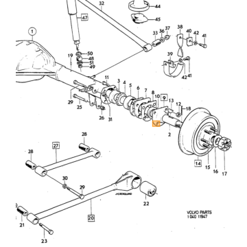 Steekas PV544+Amazon+P1800 alle (spicer)salesbury 10 splines M30 M27