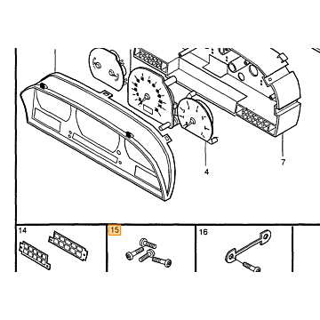Rem licht schakelaar Volvo 850 900 C70 (-2005) S40 V40 (-2004) S70 V70 (-2000) V70 XC (-2000) orig Volvo0