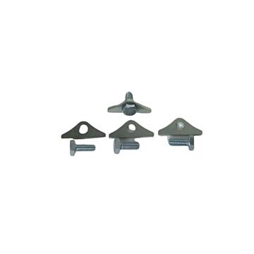 Klepdeksel plaatjes set B18+B20 +boutjes ( 4 stuks )
