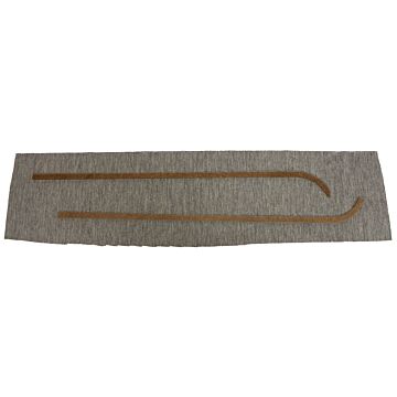 Bekleding PV444 B stijl links grijs/rood type AS-HS 1951-1955 SET = incl 95041 rechts