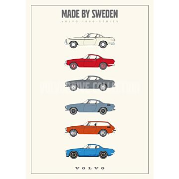 Poster P1800 Made by Sweden